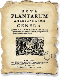 okładka "Nova plantarum americanarum genera"